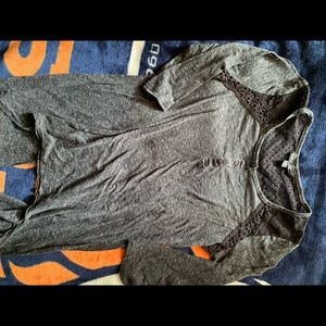 Half sleeve grey shirt